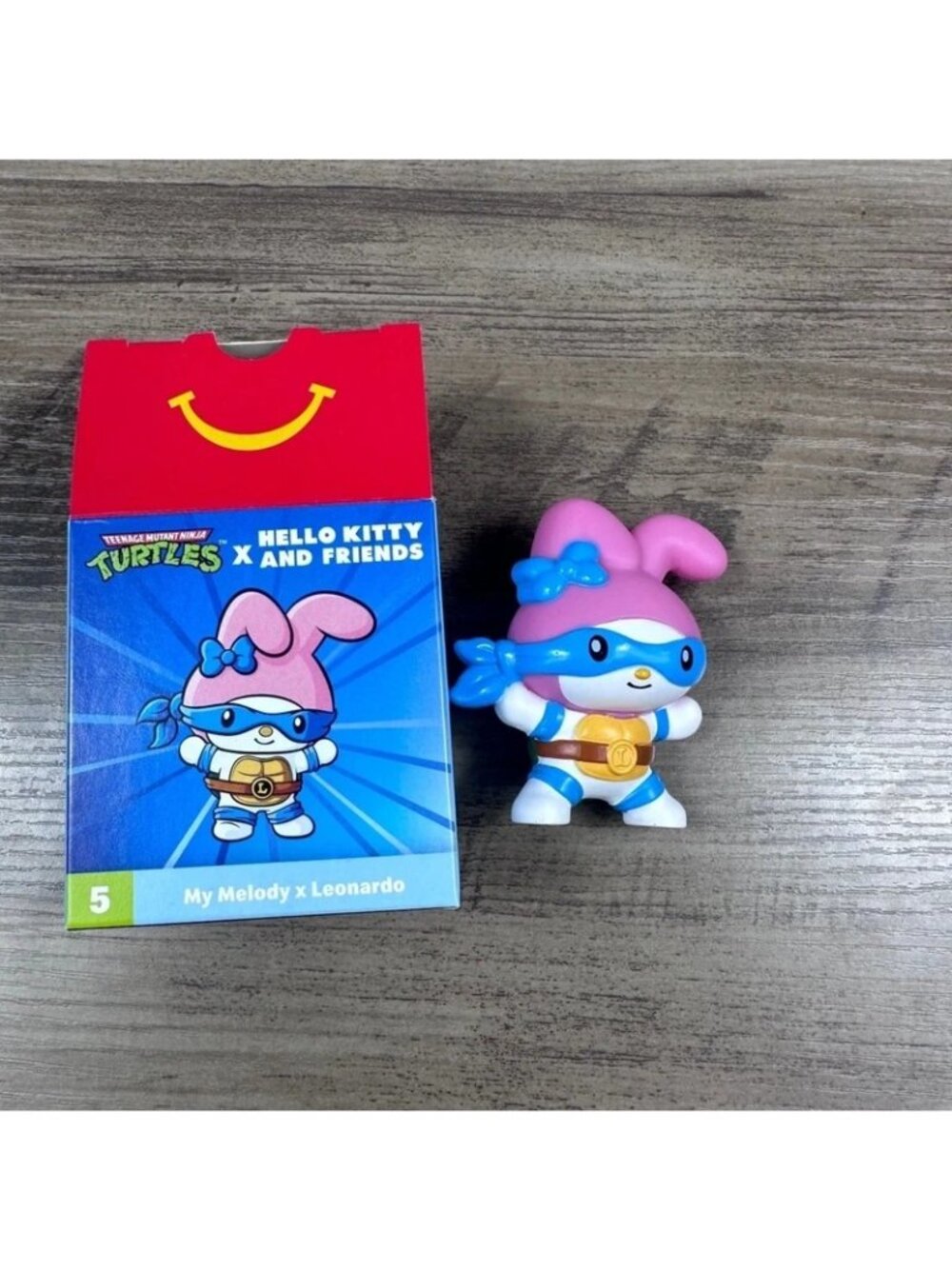TMNT x Hello Kitty and Friends My Melody x Leonardo Figure